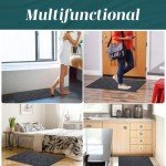 HOMWE 2-Pack All-Weather Front Door Mats