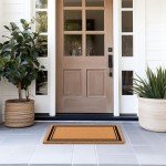 Cute Non-Slip Outdoor Welcome Mat - 17" x 30
