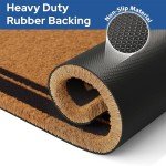 Cute Non-Slip Outdoor Welcome Mat - 17" x 30