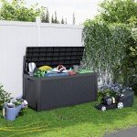 100 Gallon Outdoor Storage Deck Box - Waterproof
