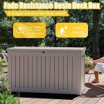 PatioZen 230 Gallon Waterproof Outdoor Storage Box