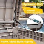 PatioZen 230 Gallon Waterproof Outdoor Storage Box