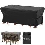 Waterproof Patio Furniture Cover for Rectangular Sets
