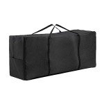 Heavy Duty Patio Cushion Storage Bag, Black