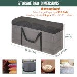 Rachmi 2-Pack Extra Large Cushion Storage Bags