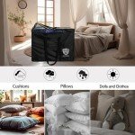 Large Waterproof Outdoor Cushion Storage Bag