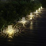 2 Pack Solar Lanterns for Outdoor Decor