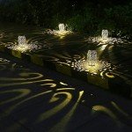 2 Pack Solar Lanterns for Outdoor Decor