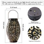 2 Pack Solar Lanterns for Outdoor Decor