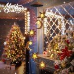 Solar Wind Chimes for Outdoor Garden Decor