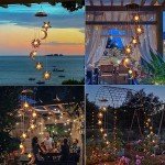 Solar Wind Chimes for Outdoor Garden Decor