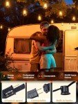Addlon 150 FT Waterproof Outdoor String Lights
