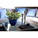 Admiral Blue 16" Decorative Round Planter Pot