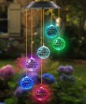 Solar Wind Chime for Patio and Garden Decor