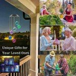 Solar Wind Chime for Patio and Garden Decor