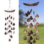 Unique 31-Inch Outdoor Wind Chimes for Relaxation