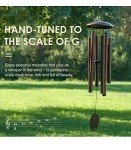 Bronze Deep Tone Wind Chimes for Outdoor Spaces