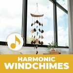 Unique 31-Inch Outdoor Wind Chimes for Relaxation