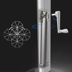 Purple Leaf 10ft Windproof Cantilever Patio Umbrella