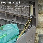 EAST OAK 100 Gallon Waterproof Patio Storage Box