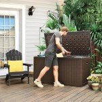 YITAHOME 230 Gallon Outdoor Storage Deck Box