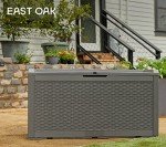EAST OAK 100 Gallon Waterproof Patio Storage Box
