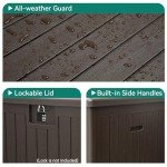 YITAHOME 230 Gallon Outdoor Storage Deck Box