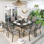 Sophia & William 9-Piece Patio Dining Set