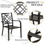 SOLAURA 7-Piece Patio Dining Set with Umbrella Hole