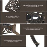 7-Piece Cast Aluminium Patio Dining Set