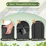 Homall 85 Gallon Waterproof Outdoor Storage Box