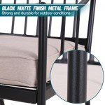 PHI VILLA 7-Piece Outdoor Dining Set with Cushions