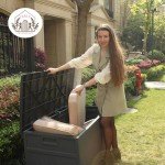 Large Waterproof Outdoor Storage Box for Patios