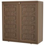 Weatherproof 60 Gallon Outdoor Storage Cabinet