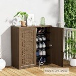 Weatherproof 60 Gallon Outdoor Storage Cabinet