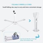 Portable Beach Umbrella Stand with Adjustable Base