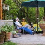 Heavy-Duty 19lbs Umbrella Base for Patio Tables