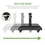 Heavy Duty Concrete Rolling Umbrella Base Stand