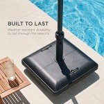 Heavy Duty Concrete Rolling Umbrella Base Stand