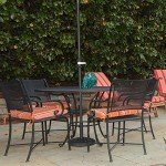 Heavy-Duty 19lbs Umbrella Base for Patio Tables