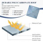 GARTOO 10’x10’ Waterproof Outdoor Canopy Gazebo