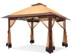 Instant Pop-Up Patio Gazebo with Netting Sidewalls