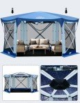 DEERFAMY 12.5x12.5ft Pop Up Gazebo Tent