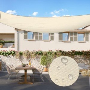 Waterproof 10'x13' Sun Shade Sail Canopy