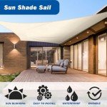 Waterproof 10'x13' Sun Shade Sail Canopy