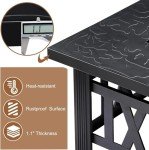 30 Inch Propane Gas Fire Table with Lid