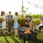 30 Inch Propane Gas Fire Table with Lid