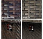 Outland Living Espresso Brown Fire Table 50,000 BTU