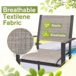 7-Piece Homall Outdoor Dining Set with Chairs