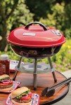 Cuisinart Portable 14-Inch Charcoal BBQ Grill (Red)